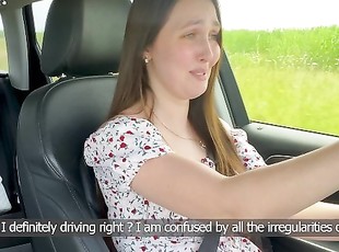 '- Okay, I'll spread my legs for you. ""Stepson fucked stepmom after driving lessons