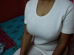 Indian Bhabhi big tits hindi sexy video homemade-HD