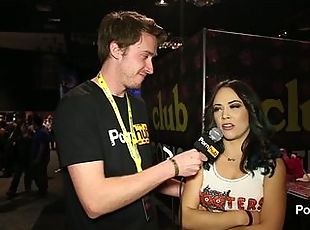 PornhubTV Kristina Rose Interview at eXXXotica 2014 Atlantic City