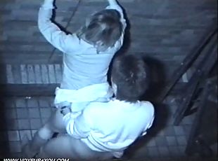 Two horny couples caught on spycam.